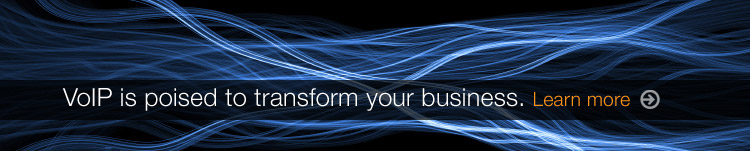 VoIP is poised to transform your business. Learn more...